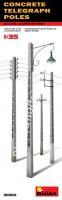1/35 MiniArt 35563 Concrete telegraph poles