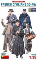 1/35 MiniArt 38037 French Civilians 30-40s Resin Heads