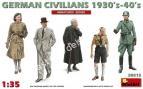1/35 MiniArt 38015 German civilians, 1930’s-1940’s