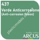 ARCUS 437 фарба зелена Verde Anticorrosione (Anti-corrosion Green)