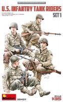 1/35 MiniArt 35407 U.S. Infantry Tank Riders Set 1
