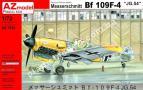 1/72 AZ model 7536 Messerschmitt Bf 109F-4 JG 54