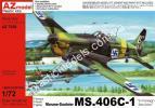 1/72 AZ model 7529 Morane-Saulnier MS.406C-1 