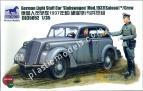 1/35 Bronco 35052  Opel Stabswagen (mod. 1937, saloon) w/crew