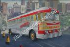 1/35 Roden 819 PD-3751 “Silverside Trailwagon” Trailways Company intercity bus