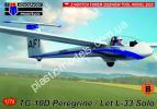 1/72 Kovozavody Prostejov 0499 TG-10D Peregrine/L-33 Solo