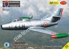 1/72 Kovozavody Prostejov 0531 Dassault MD-450 Ouragan in French services