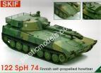 1/35 SKIF 207 122 SpH 74 Finnish self-propelled howitzer