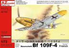 1/72 AZ model 7531 Messerschmitt Bf 109F-4 Fridrich 