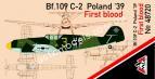 1/48 AMG 48720 Messerschmitt Bf.109C-2 (Poland '39) First blood