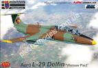 1/72 Kovozavody Prostejov 0459 Aero L-29 Delfín “Warsaw Pact”
