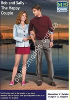 1/24 Master Box 24029 Bob and Sally The Happy Couple