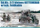 1/35 Dragon 6128 Sd.Kfz. 2/2 kleines KETTENDRAD w/sch. Feldkable