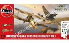 1/72 Airfix 50179 Junkers Ju 87R-2 Gloster Gladiator Mk.I DogFight Double