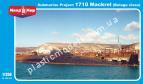 1/350 Mikro Mir 350-024 Soviet Submarine Project 1710 Mackrel (Beluga Class)
