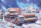1/35 Восточный экспресс 35120 ТЯЖЕЛЫЙ ТАНК КВ-1 ОБР. 1942 Г. РАННЯЯ ВЕРСИЯ