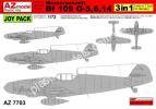 1/72 AZ model 7703 Bf-109G-5/6/14 3in1