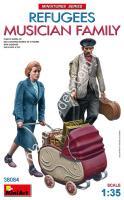 1/35 MiniArt 38084 Refugees. Musician Family