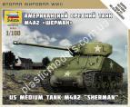 1/100 Zvezda 6263 American Tank 