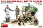 1/35 Mini-Art 35098 Полевая кухня КП-42. Зима.