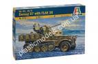 1/35 Italeri 371 Sd. Kfz.10/5 Demag D7 with FLAK 38