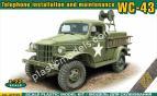 1/72 ACE 72593 Dodge 1/2 ton WC-43 (T 215) Telephone installation and maintenance truck