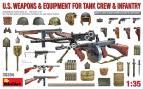 1/35 MiniArt 35334 U.S. Weapons & Equipment for Tank Crew & Infantry