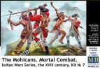 The Mohicans. Mortal Combat. - Indian Wars Series, The XVIII Century. Kit No. 7 1/35 Master Box 35236