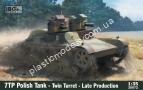 1/35 IBG 35072 7TP Polish Tank - Twin Turret Late production