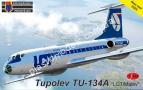 1/144 Kovozavody Prostejov 14411 Tupolev Tu-134A-3 'Malev/LOT'