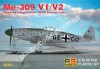 1/72 RS models 92201 Messerschmitt Me 309 V1/V2