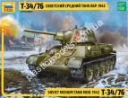 1/35 Zvezda 3686 Soviet medium tank t34/76 mod. 1942