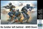 1/35 Master Box 35181 No Soldier left behind - MWD Down