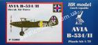 1/72 HR model 72008 Avia B-534/II Slovakia (incl. PE)
