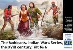 The Mohicans - Indian Wars Series the XVIII Century Kit No. 6 1/35 Master Box 35234