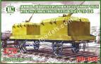 1/72 Ummt 648 Armored air defence platform of an armored train with two 37mm automatic antiaricraft guns 61-K