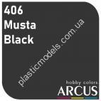 ARCUS 406 фарба чорна Musta (Black)