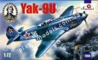 1/72 A-model 7289 Yakovlev Yak-9U Soviet fighter