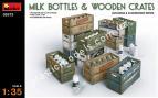 1/35 MiniArt 35573 Milk Bottles & Wooden Crates