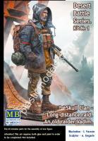 1/35 Master Box 35213 Skull Clan – Long-distance raid. Kit No 1. An old raider. Vadim