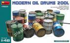 Modern Oil Drums 200l 1/48 MiniArt 49009