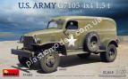 1/35 Mini-art 35405 U.S. Army G7105 4x4 1,5 t Panel Delivery Truck