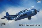 1/72 Sword 72130 Grumman TBM-3S/ Avenger AS.4 (2 markings FAA, RCN)