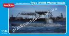 1/144 Mikro Mir 144-006 U-boat type XVIIB