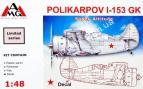 1/48 AMG 48318 Polikarpov I-153 GK 