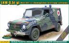 1/72 ACE 72473 LKW 0.5t GL Wolf BAT LL medical car