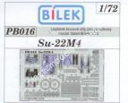 1/72 Bilek pb 016 Color Photo etched Su-22M4