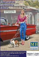 1/24 Master Box 24015 Pin-up series. A short stop. Kit No. 1
