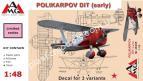 1/48 AMG 48305 Polikarpov DIT (early)