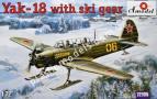 1/72 A-model 72195 Yak-18 with ski gear